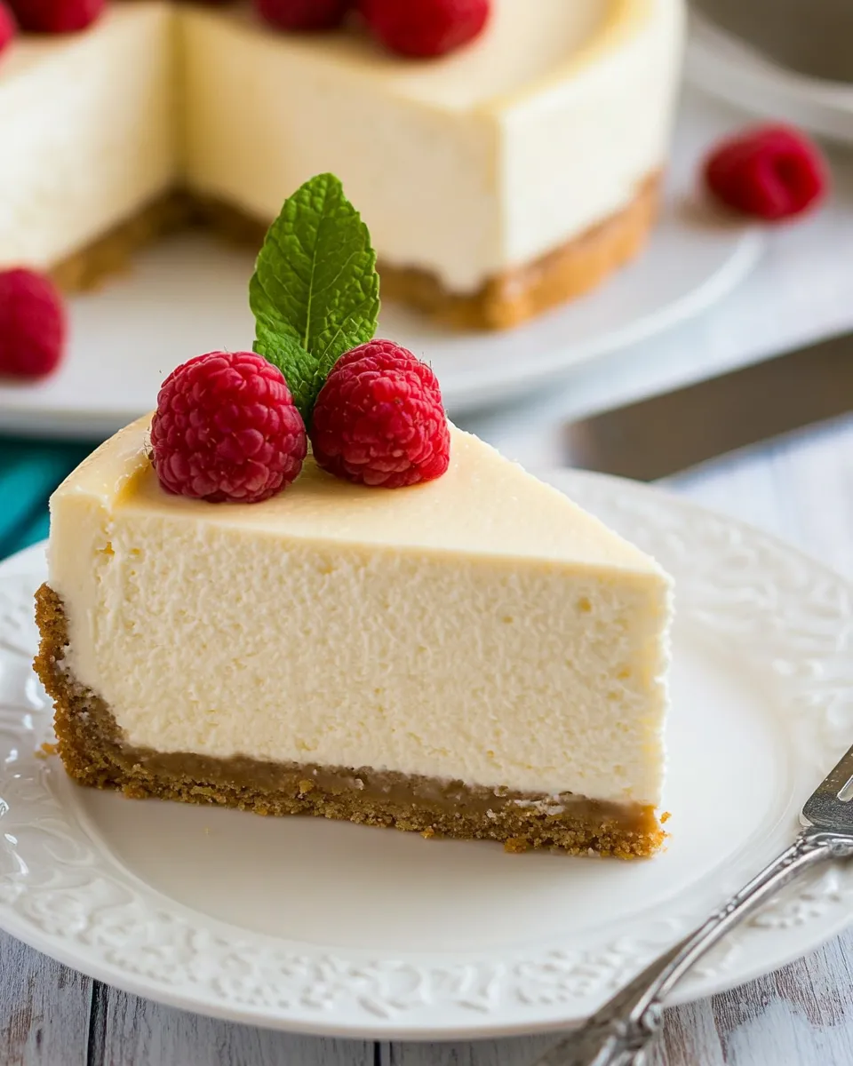 Classic Best Cheesecake Recipe image