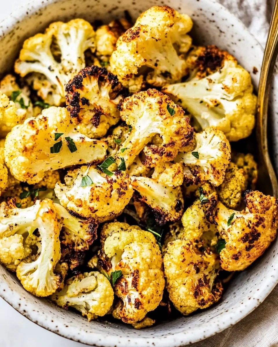 Delicious Best Recipe for Roasted Cauliflower shot