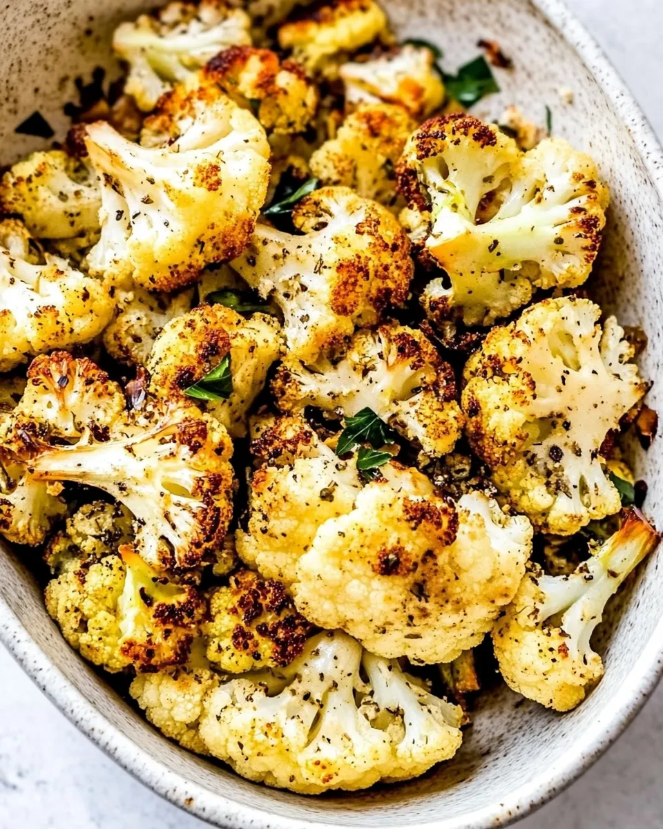Quick Best Recipe for Roasted Cauliflower dish photo
