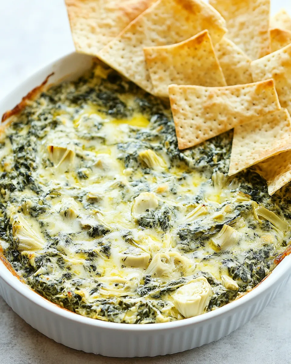 Homemade Best Spinach Artichoke Dip (Restaurant-Style) photo