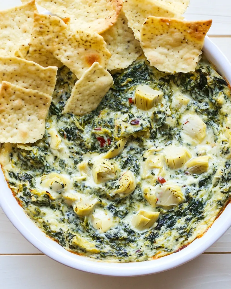 Classic Best Spinach Artichoke Dip (Restaurant-Style) image