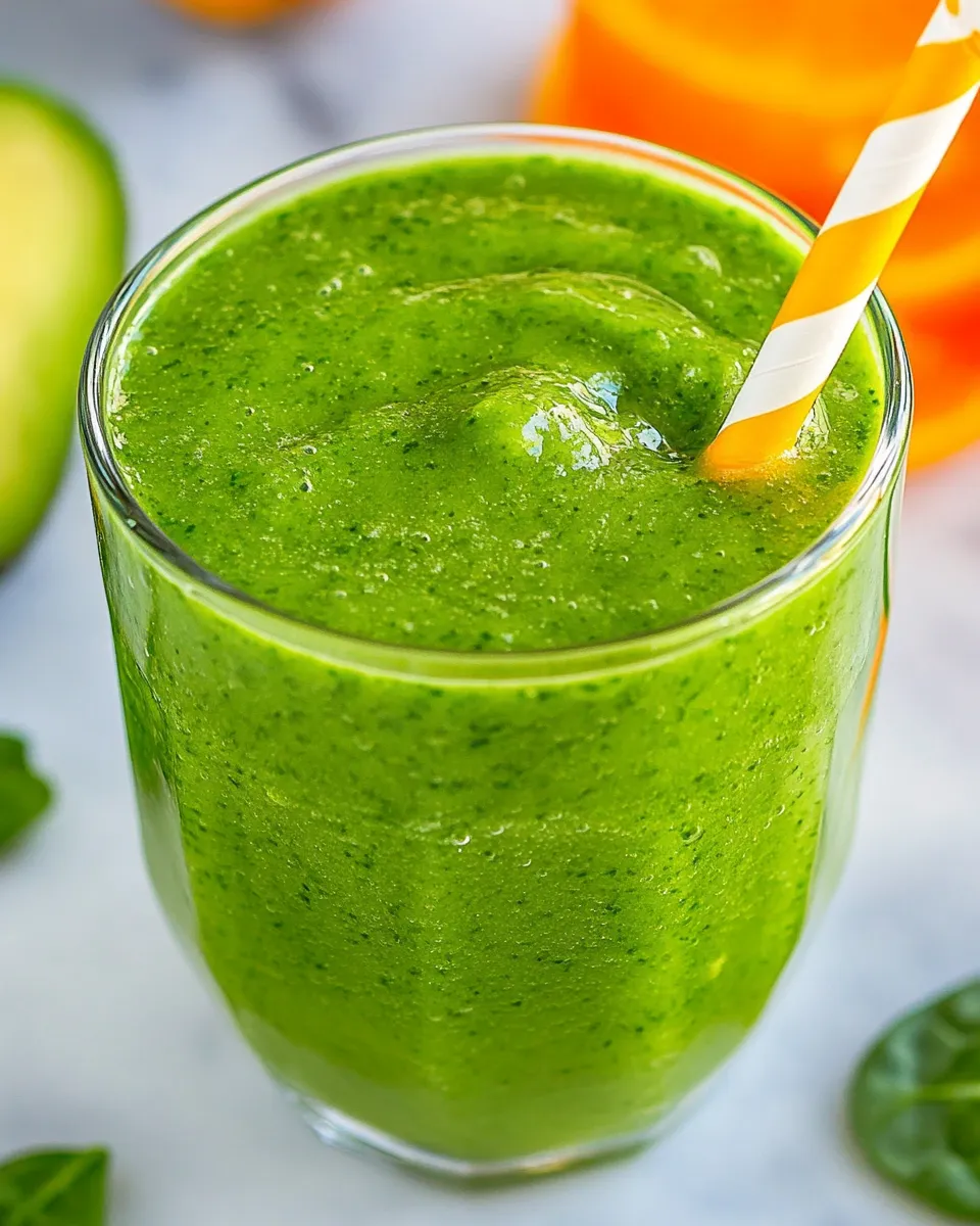 Classic Best Spinach Smoothie image