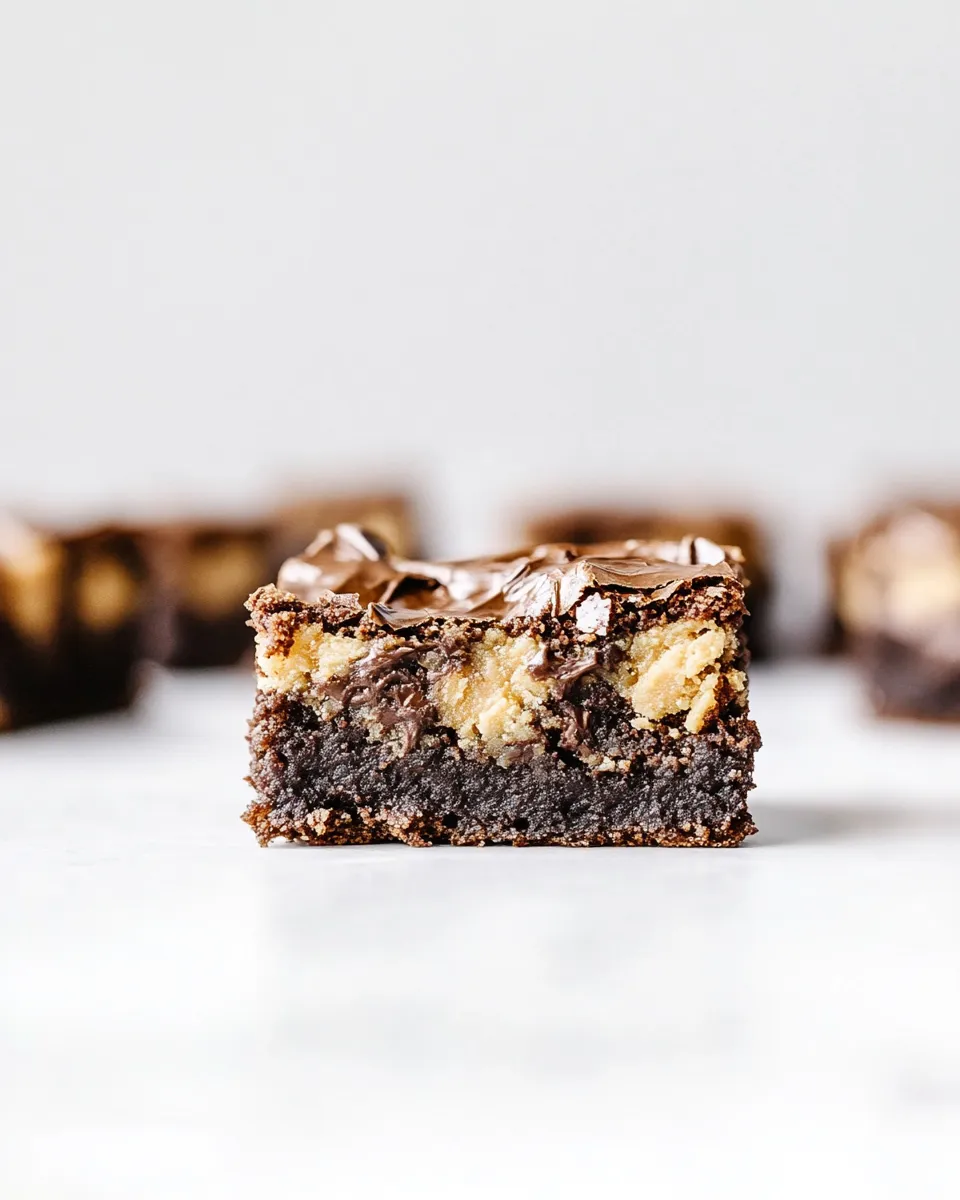 Easy Better-Than-Crack Brownies. food shot