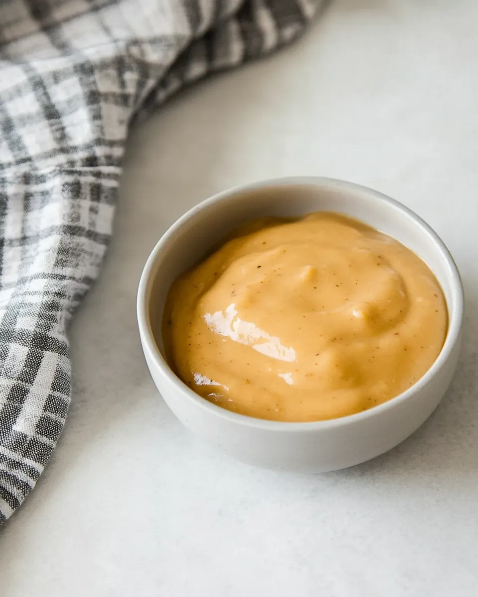 Delicious Big Mac Sauce food shot