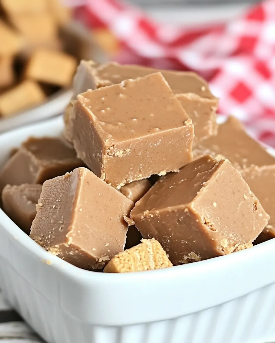 Delicious Biscoff Fudge shot