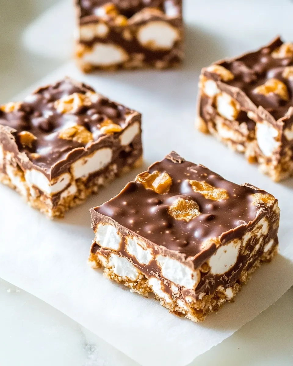Classic Biscoff Marshmallow Chocolate Bars image