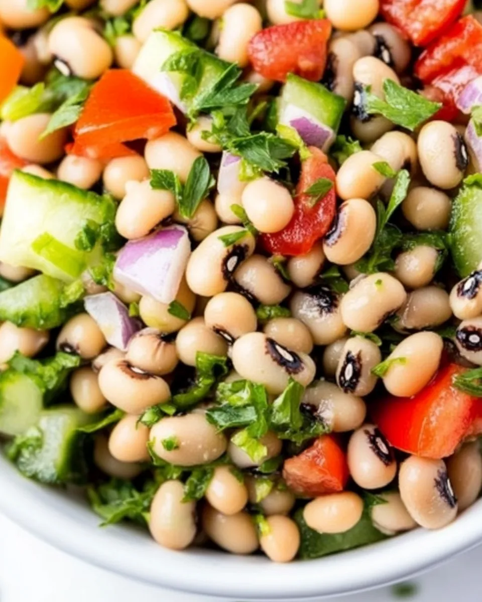 Classic Black-Eyed Pea Salad (Easy!) dish photo