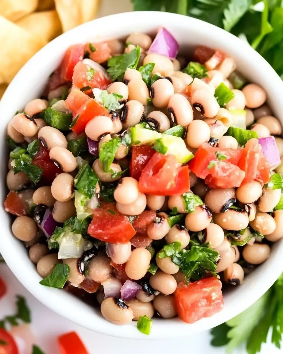 Quick Black-Eyed Pea Salad (Easy!) picture