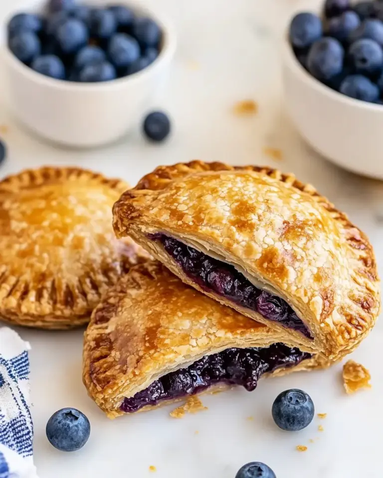 Easy Blueberry Air Fryer Hand Pies photo