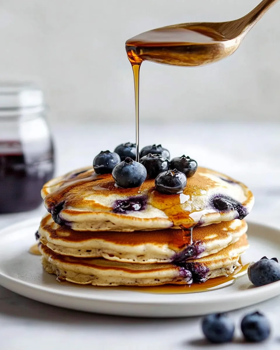 Classic Blueberry Pancakes image