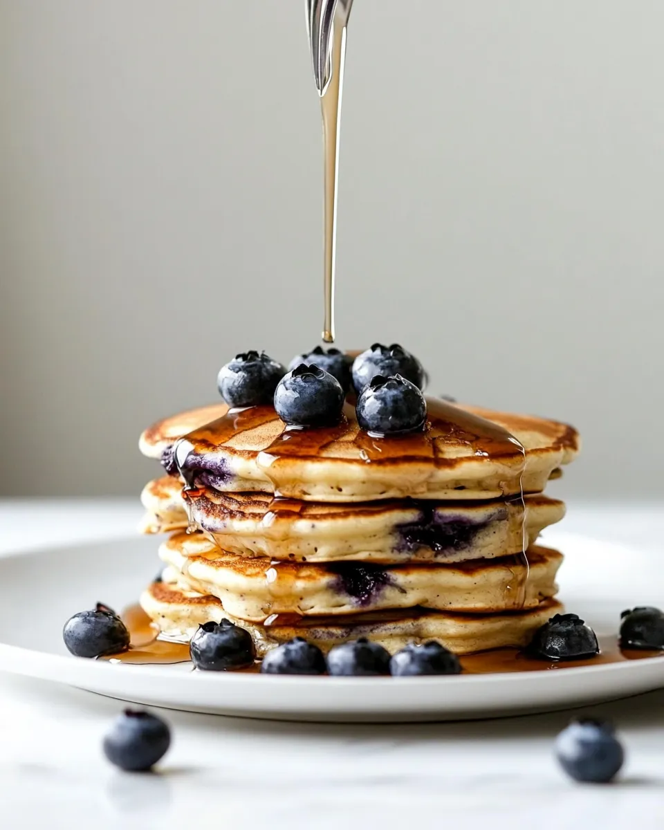 Easy Blueberry Pancakes recipe photo