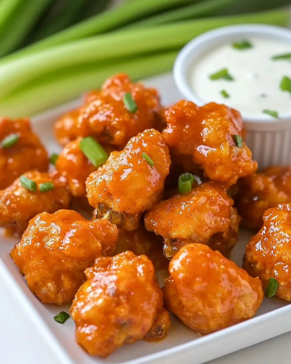 Delicious Boneless Wings Recipe dish photo