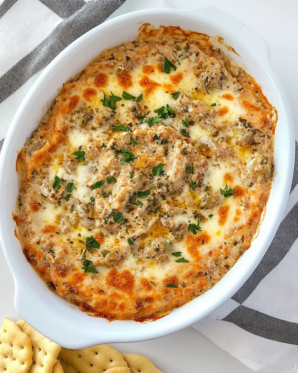 Easy Boudin Dip recipe photo