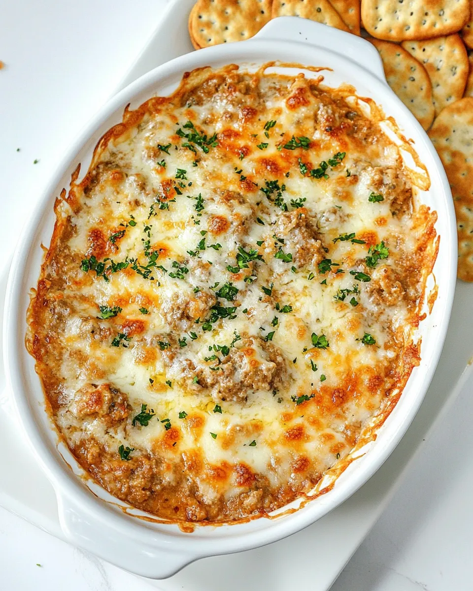 Delicious Boudin Dip shot