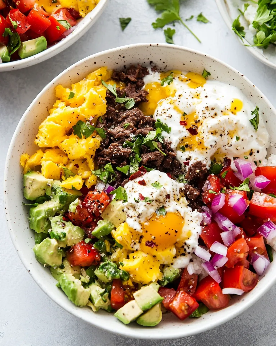 Classic Breakfast Bowls shot