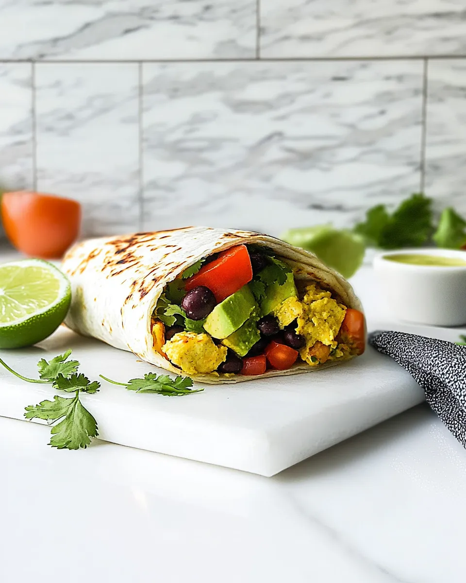 Easy Breakfast Burrito recipe photo