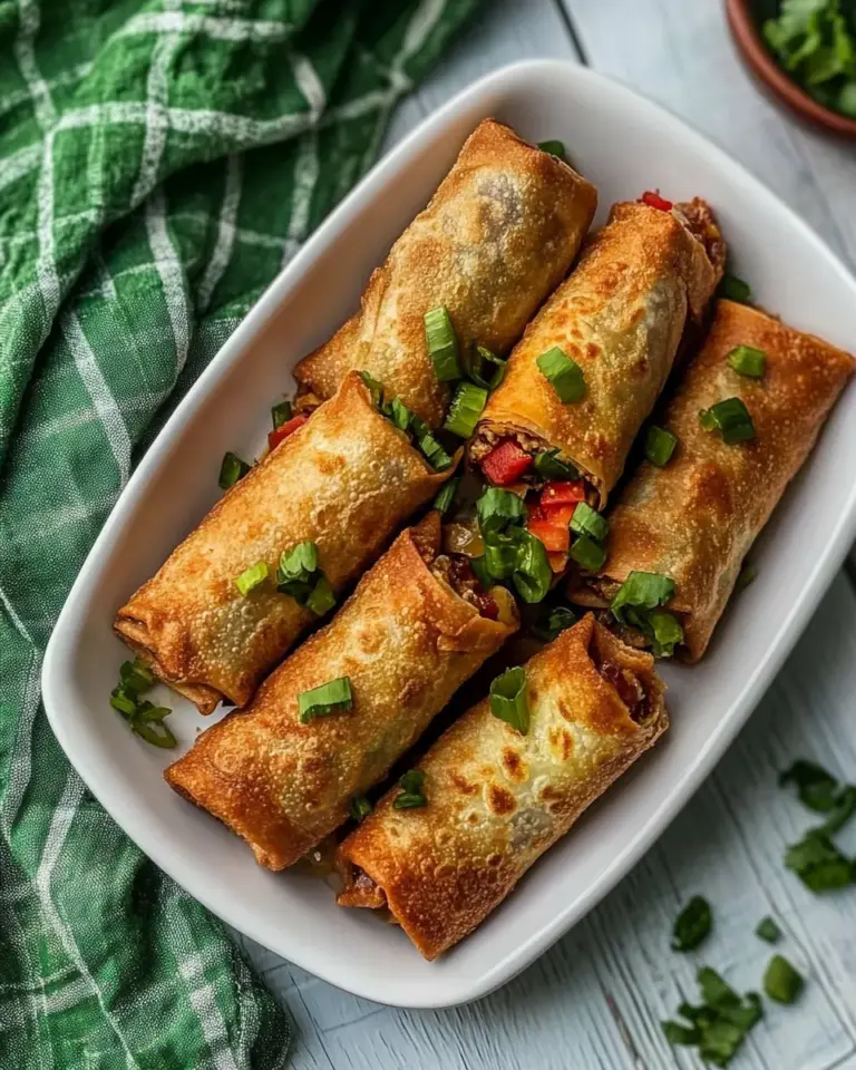 Homemade Breakfast Egg Rolls photo