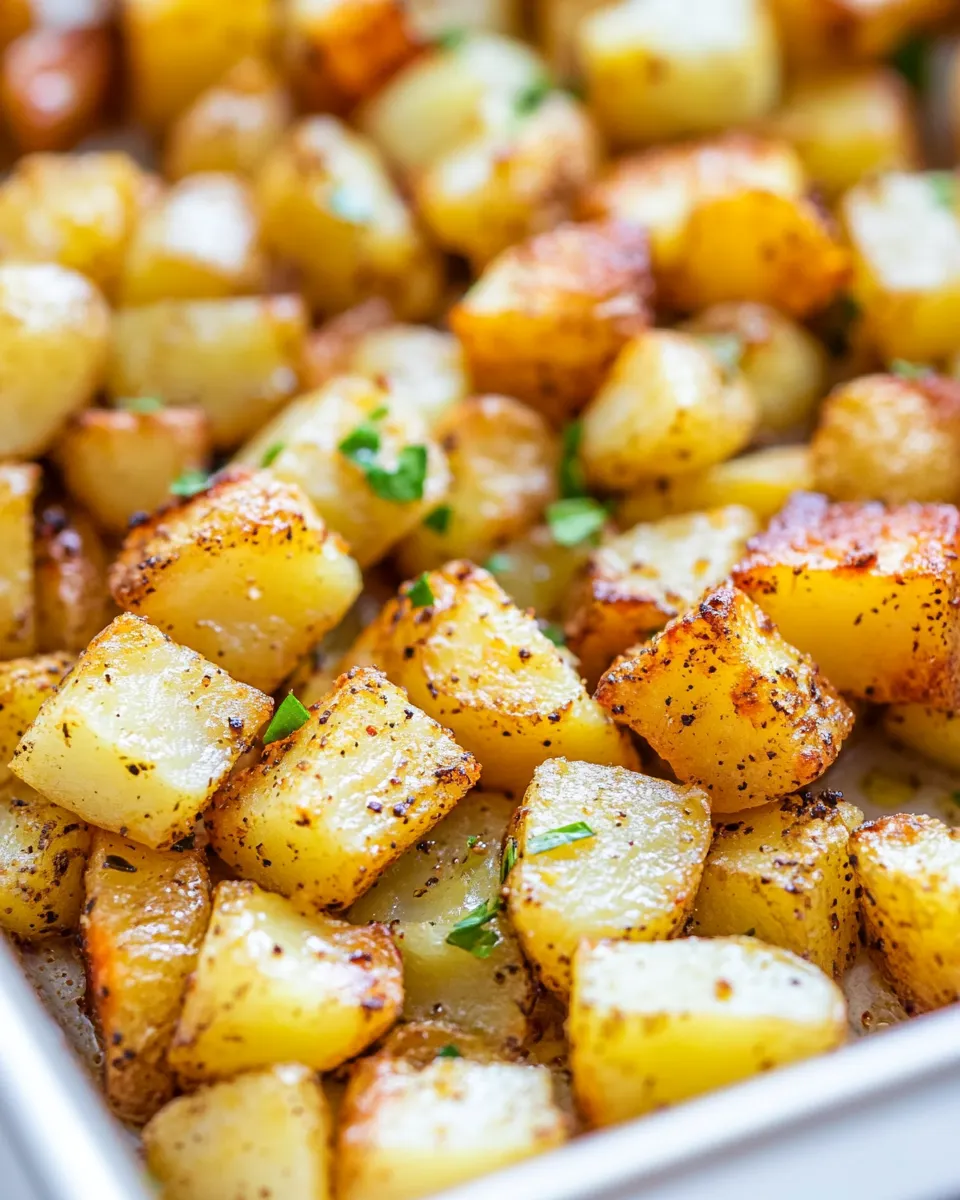 Easy Breakfast Potatoes Recipe shot