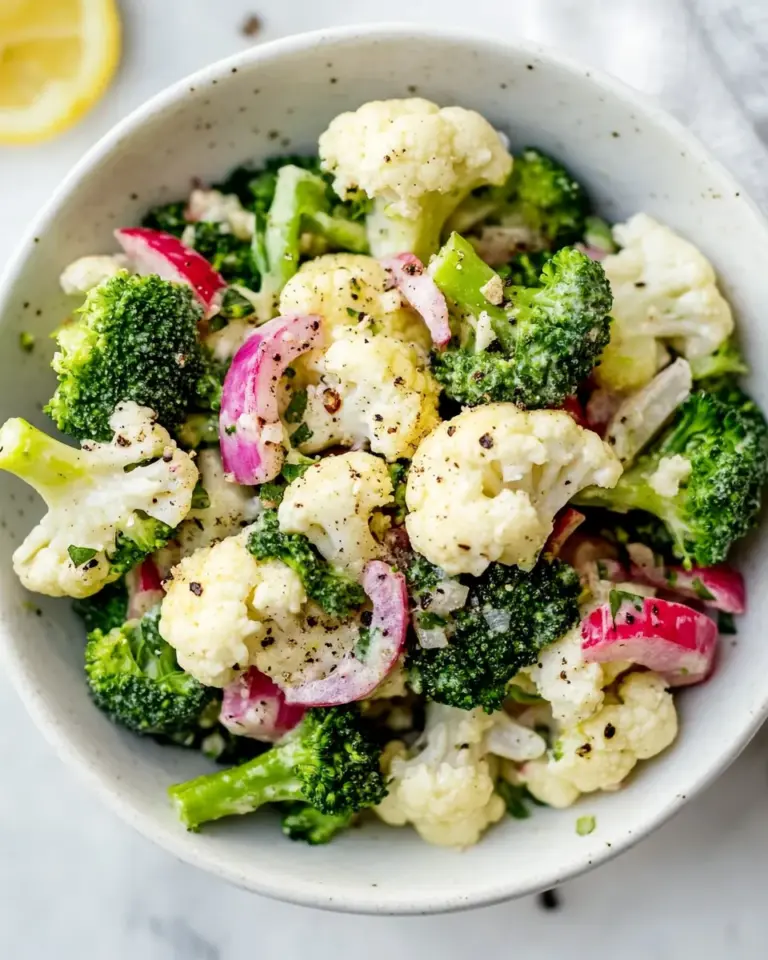 Easy Broccoli Cauliflower Salad photo