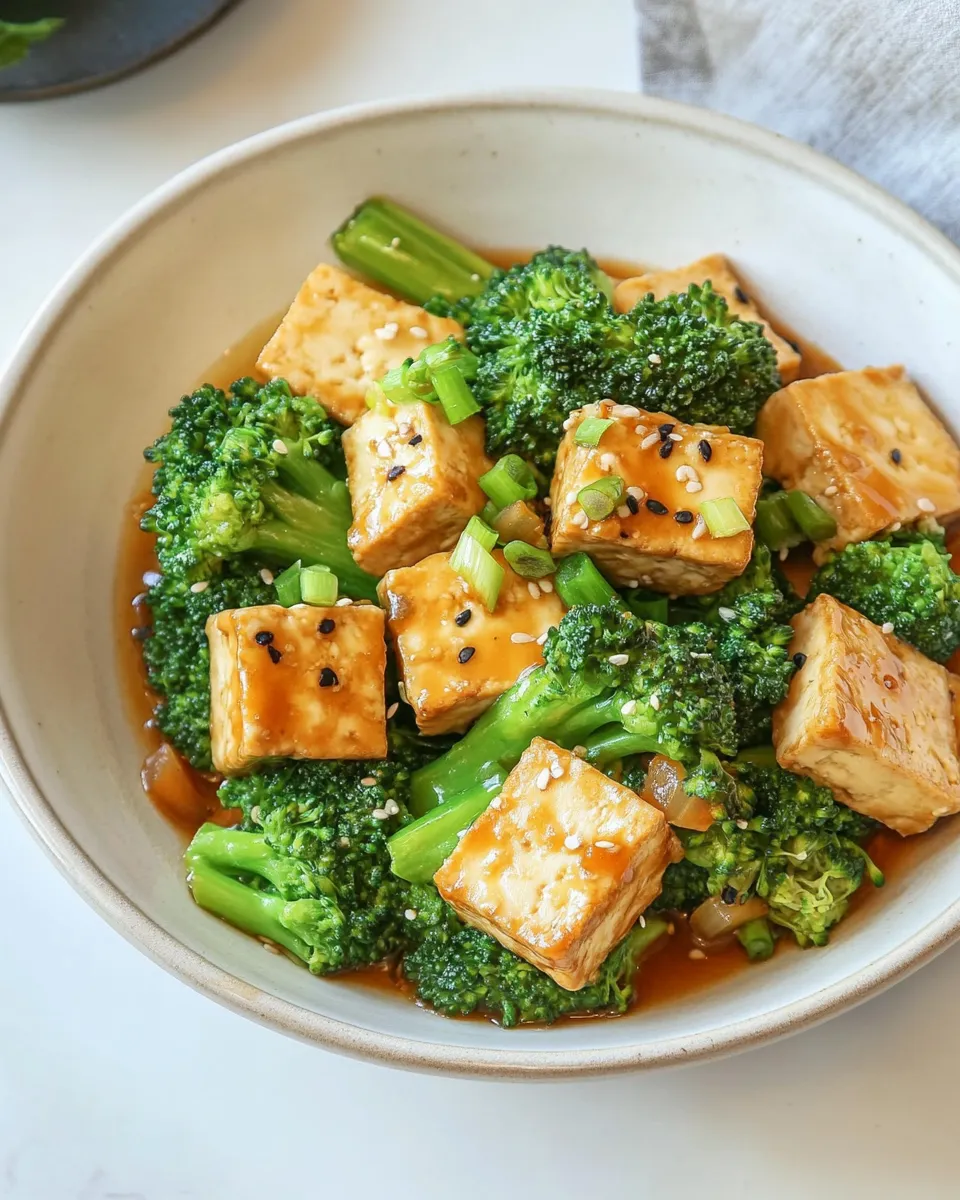 Classic Broccoli Tofu Stir-Fry image
