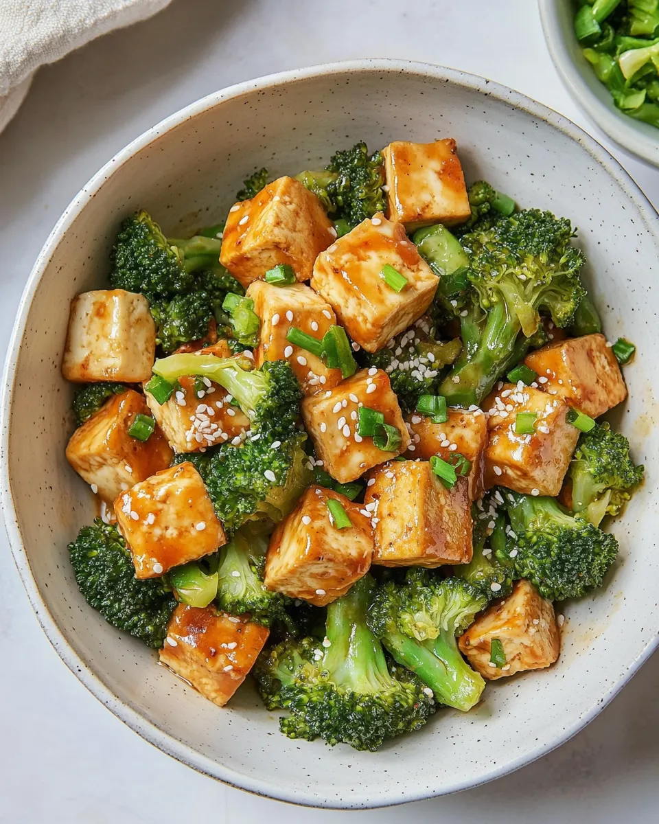 Easy Broccoli Tofu Stir-Fry recipe photo