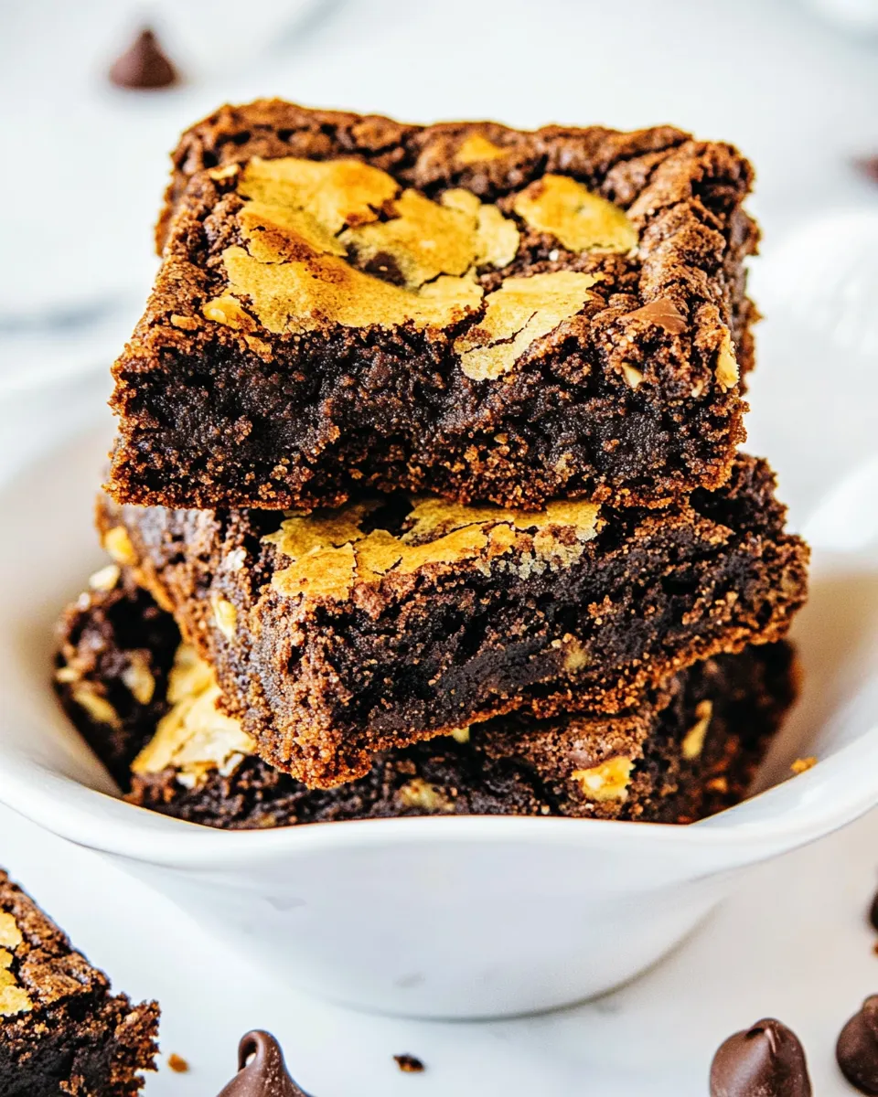 Classic Brookies (Brownie Cookies) image