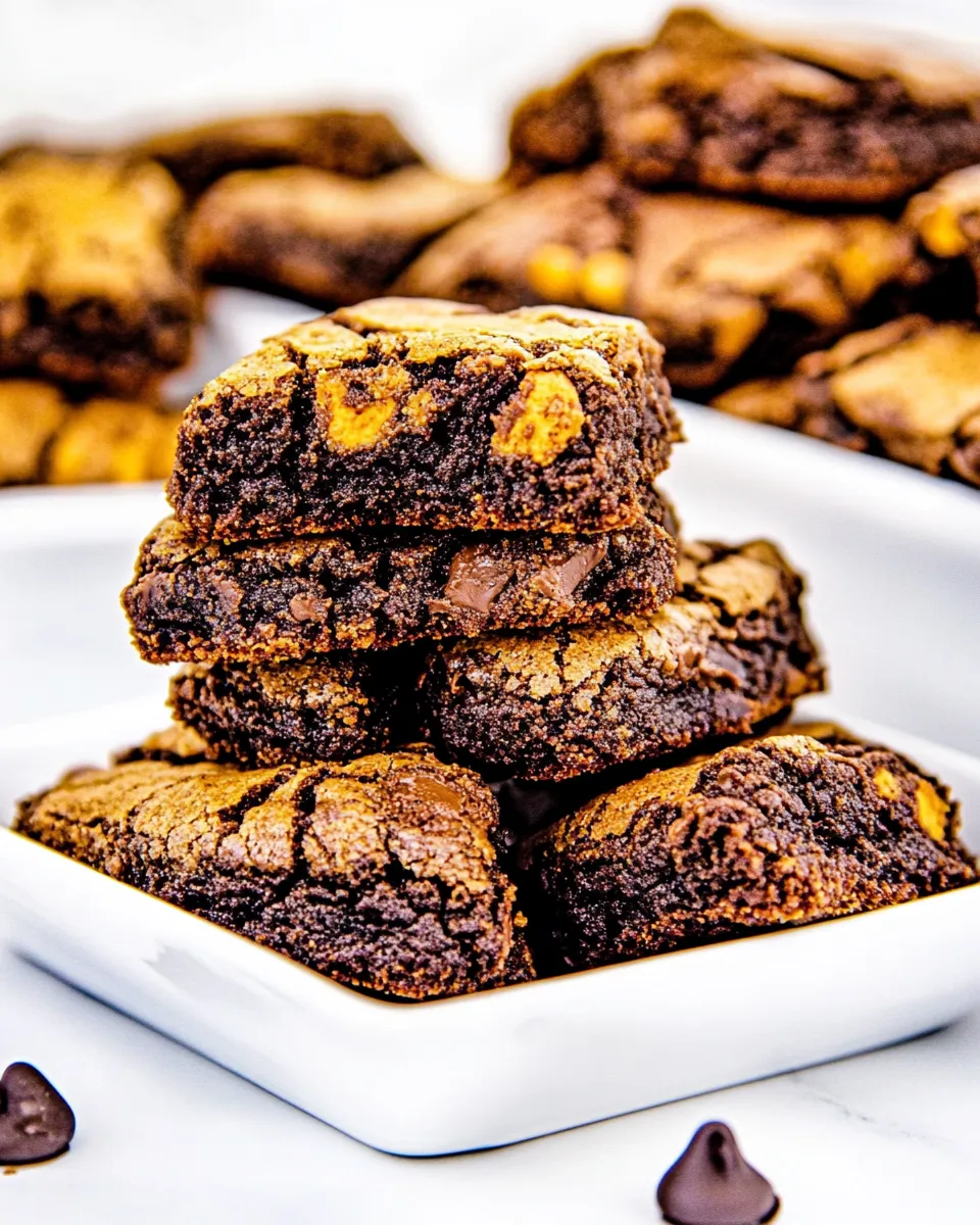 Easy Brookies (Brownie Cookies) recipe photo