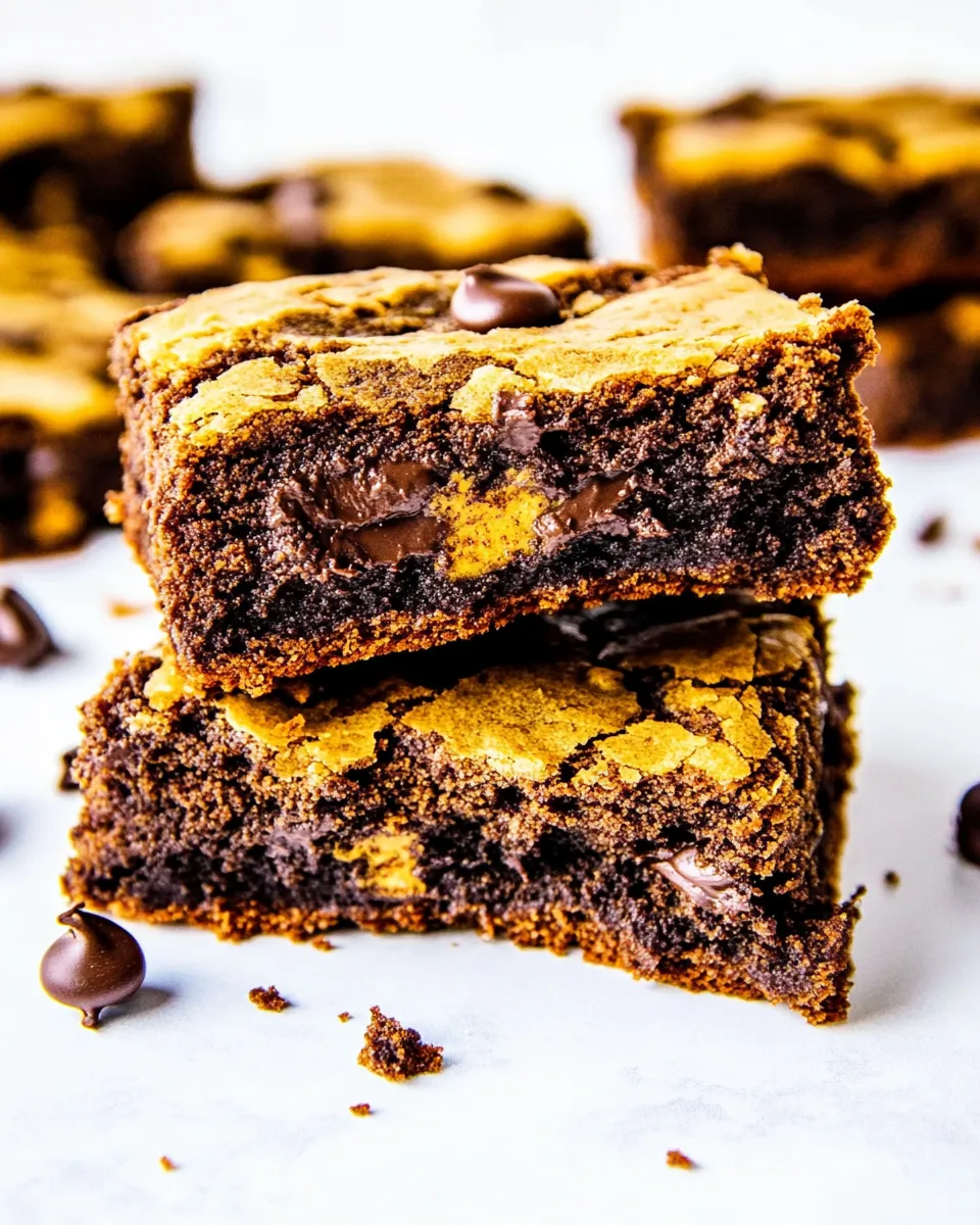 Delicious Brookies (Brownie Cookies) shot