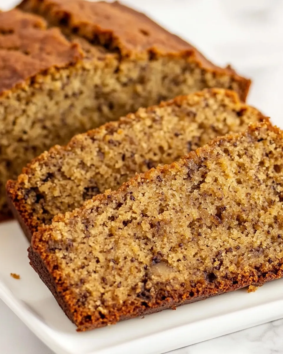 Homemade Brown Butter and Sour Cream Banana Bread photo