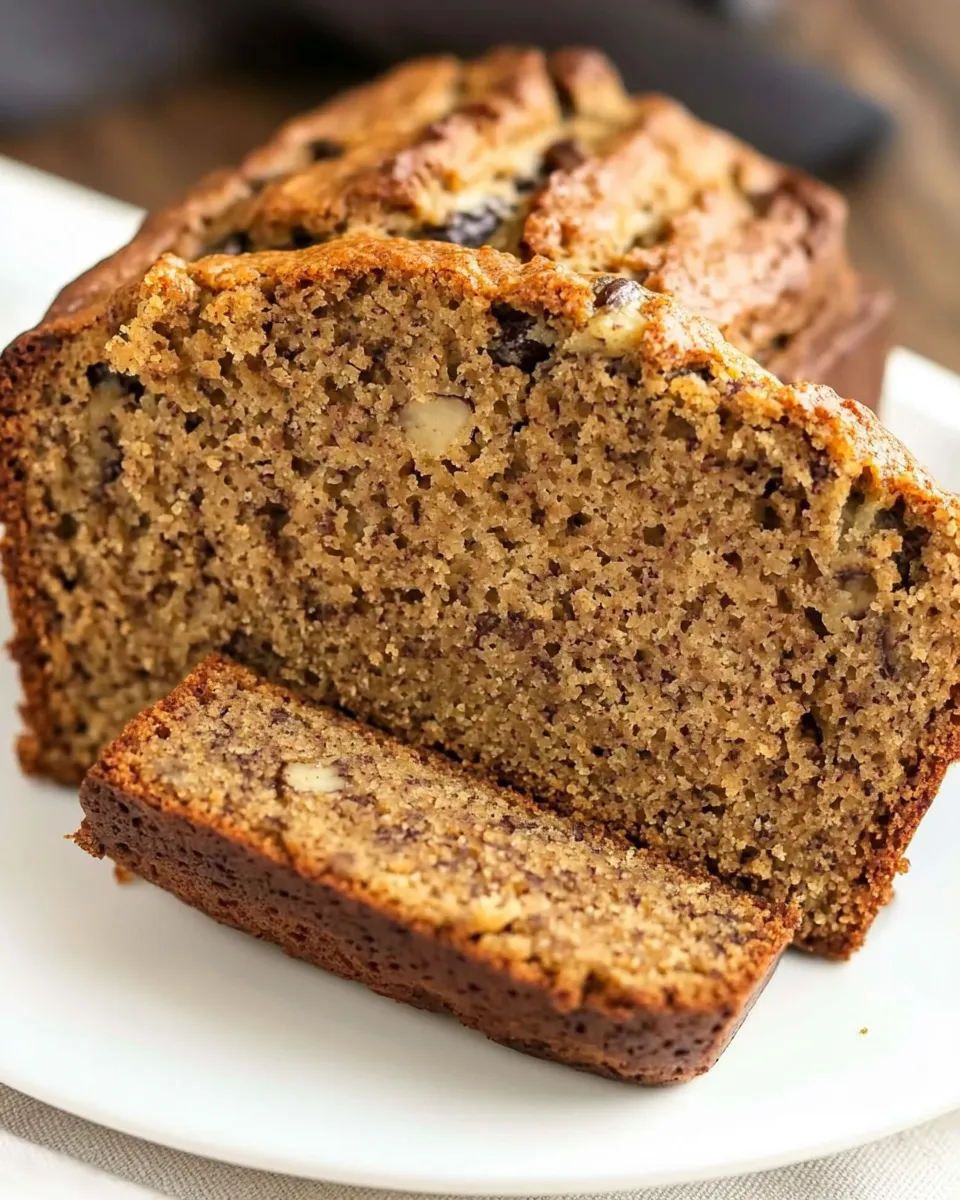 Delicious Brown Butter and Sour Cream Banana Bread image