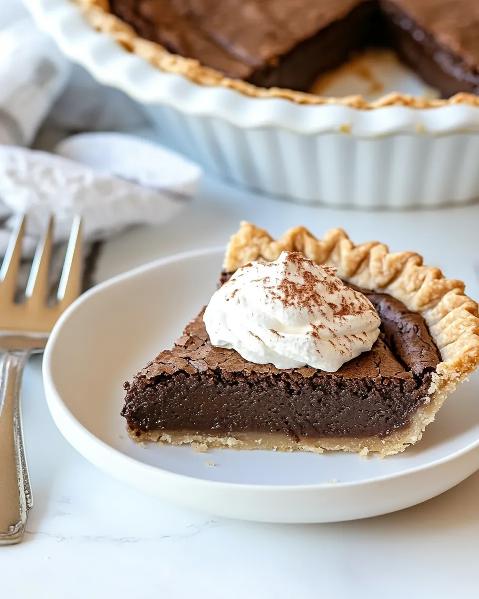 Delicious Brownie Pie image