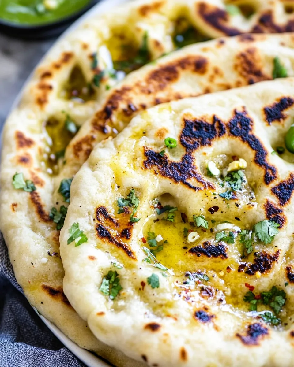 Classic Bullet Naan (Spicy Indian Flatbread) image
