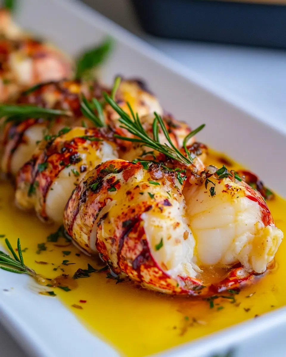 Delicious Butter Poached Lobster image