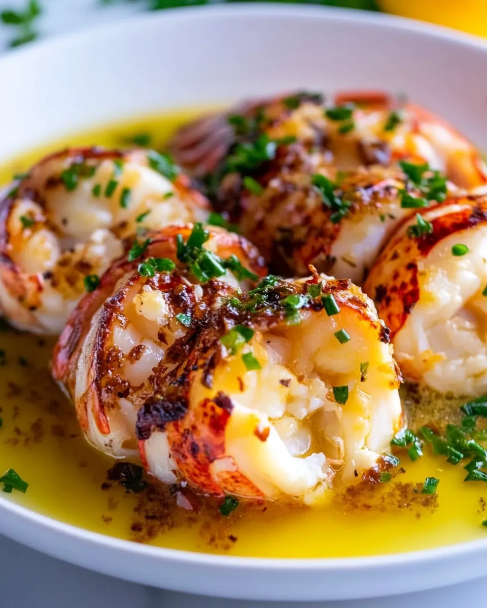 Classic Butter Poached Lobster recipe photo