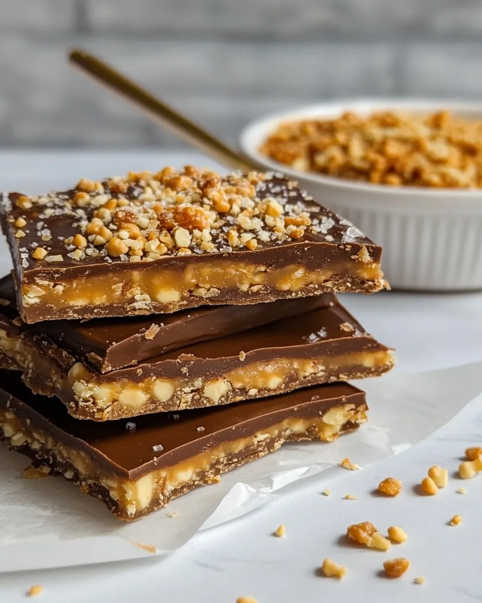 Tasty Buttercrunch Toffee (Homemade Heath Bar) shot