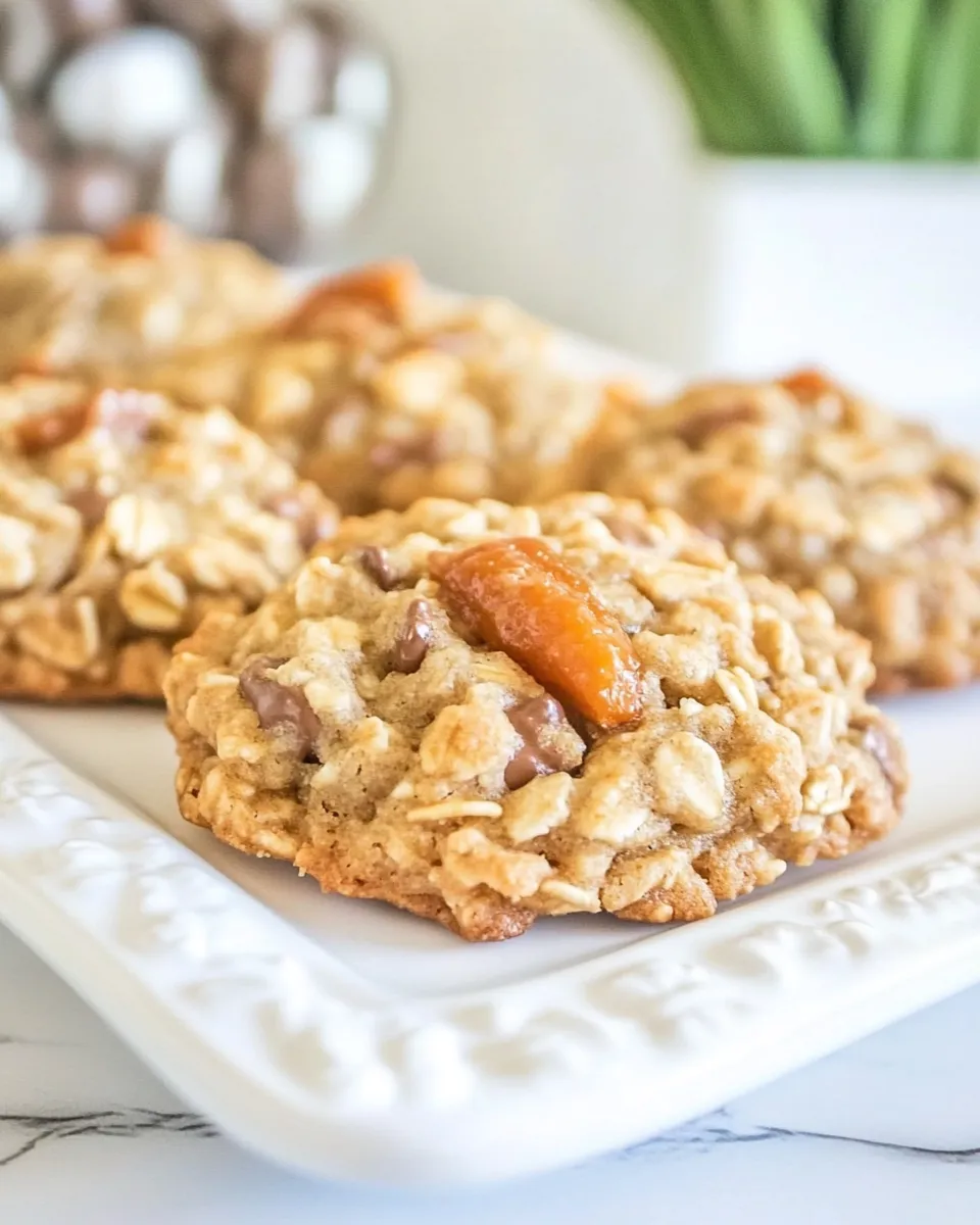 Easy Butterfinger Oatmeal Cookies shot