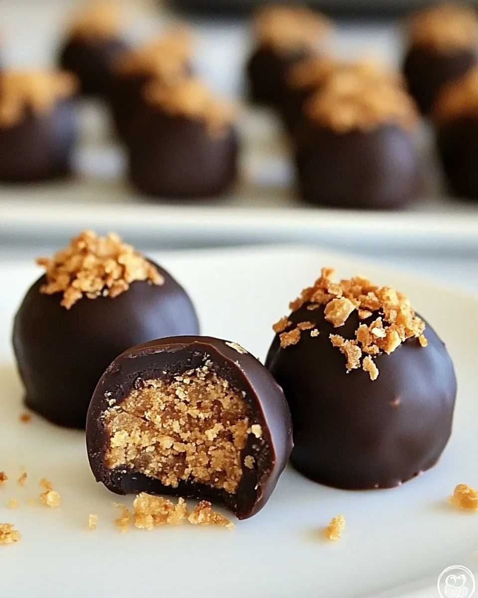 Quick Butterfinger Truffles shot