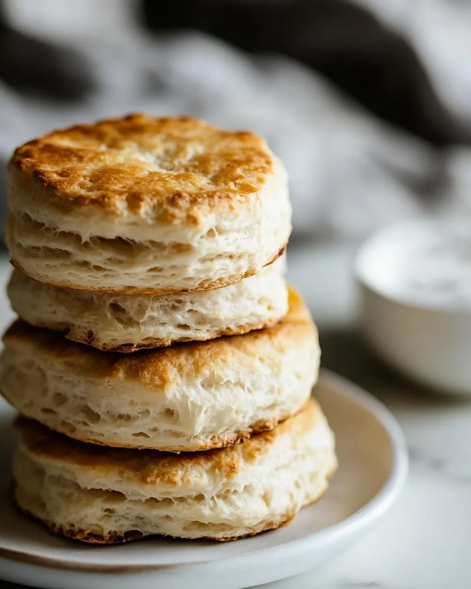 Classic Buttermilk Biscuits Flaky, melt in your mouth! image