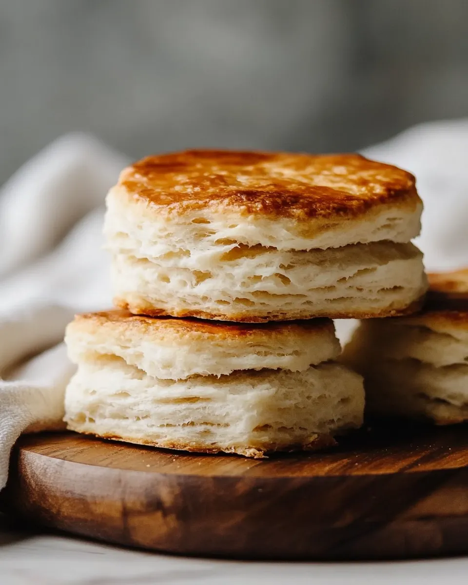 Delicious Buttermilk Biscuits Flaky, melt in your mouth! recipe photo