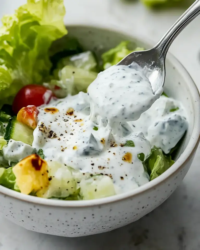 Homemade Buttermilk Blue Cheese Dressing photo