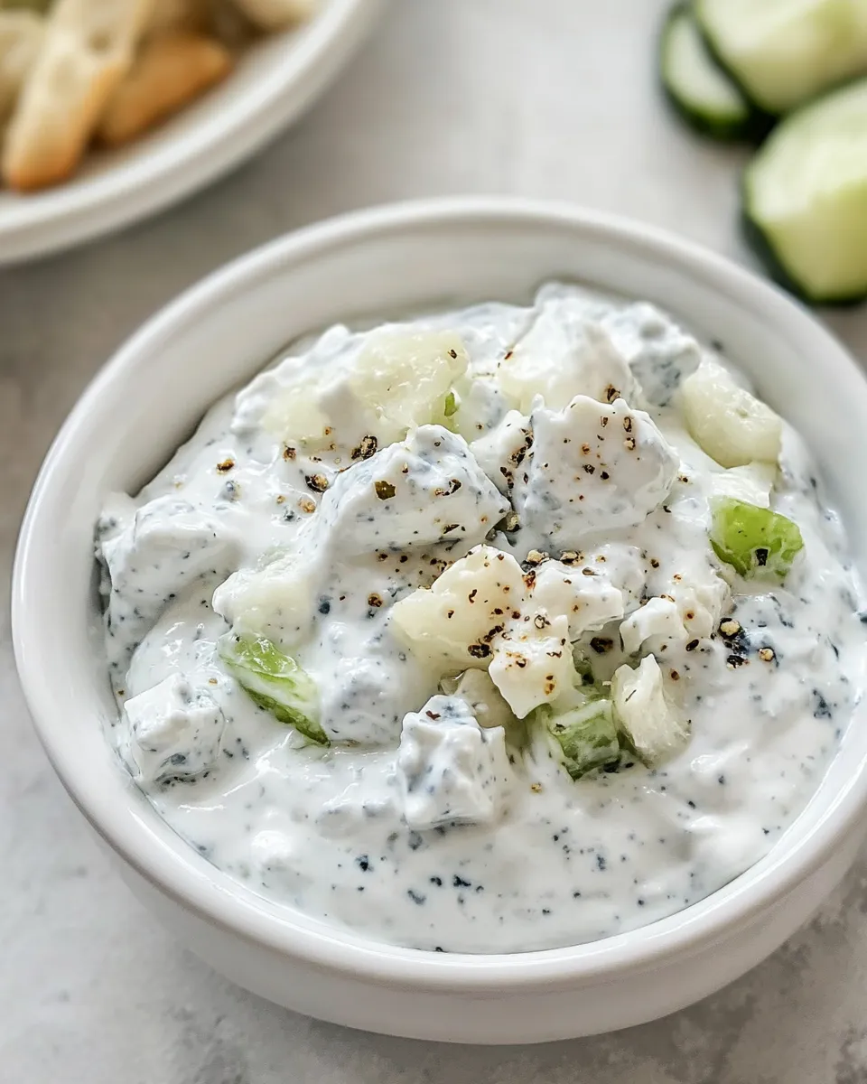 Delicious Buttermilk Blue Cheese Dressing shot