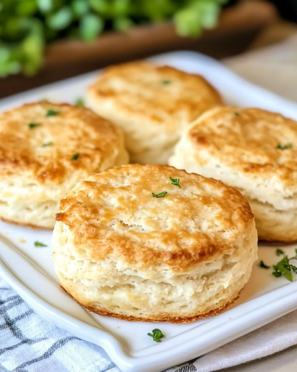 Savory Buttermilk Goat Cheese Biscuits dish photo