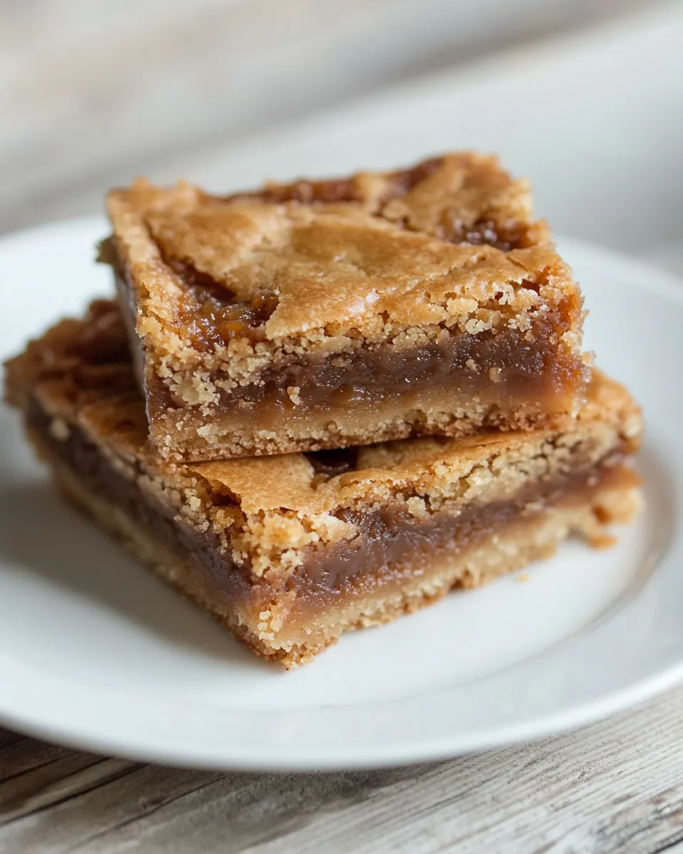 Delicious Butterscotch Caramel Blondies image