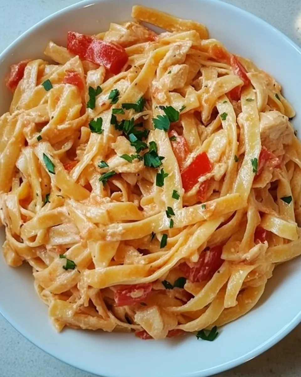 Classic CHICKEN FETTUCCINE image