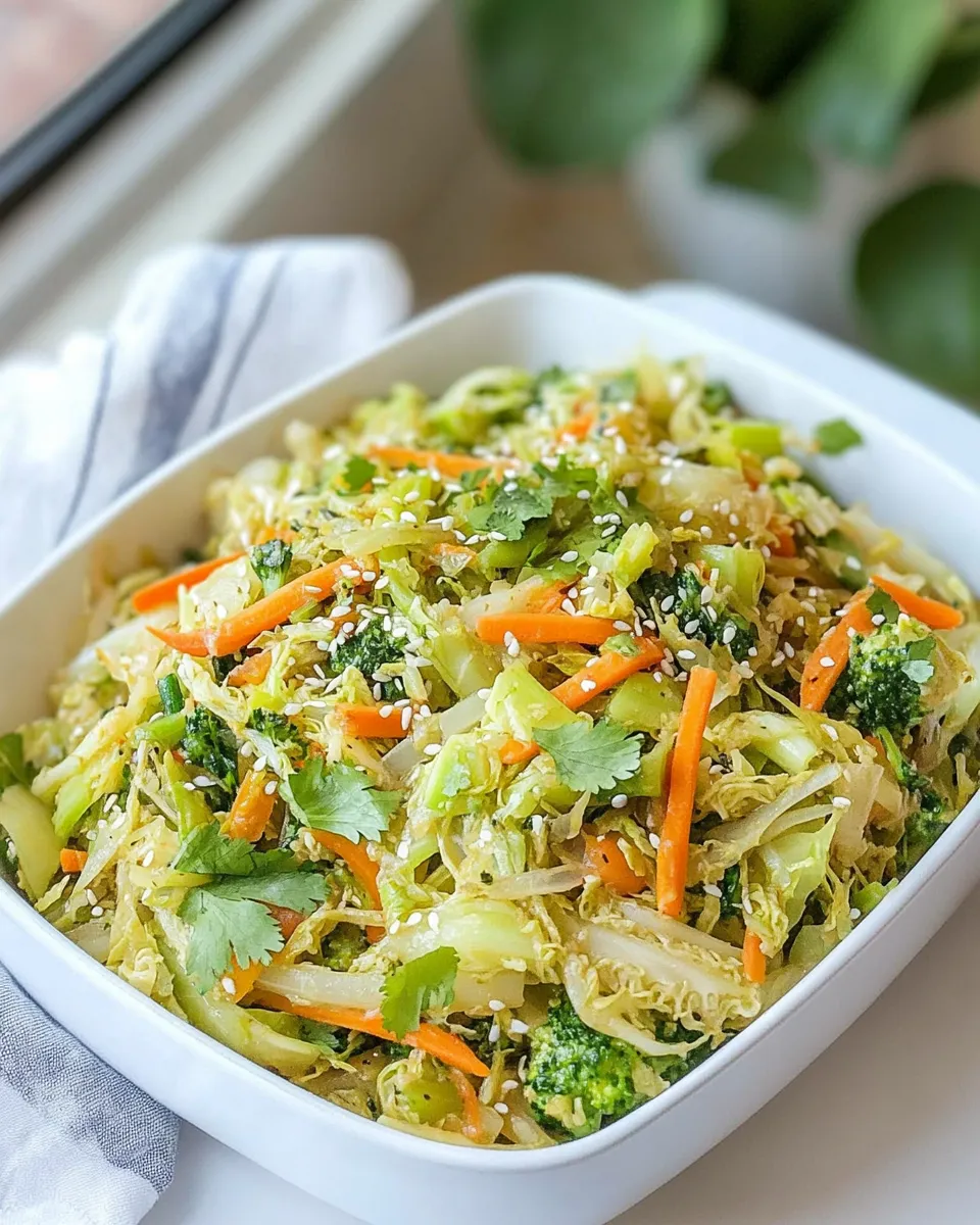 Easy Cabbage Stir Fry (Keto, Paleo, Whole30) photo