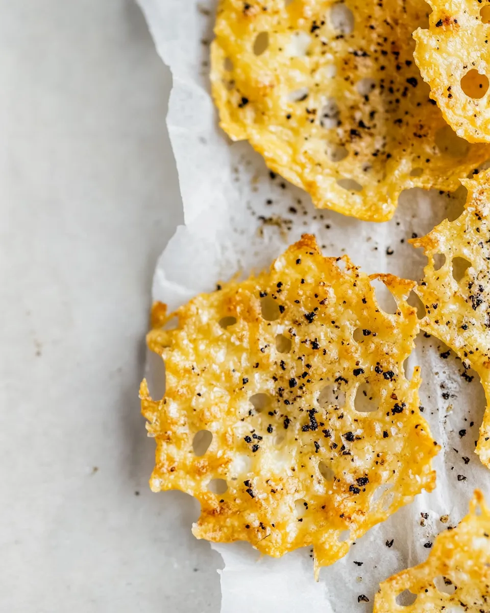 Classic Cacio e Pepe Cheese Crisps image