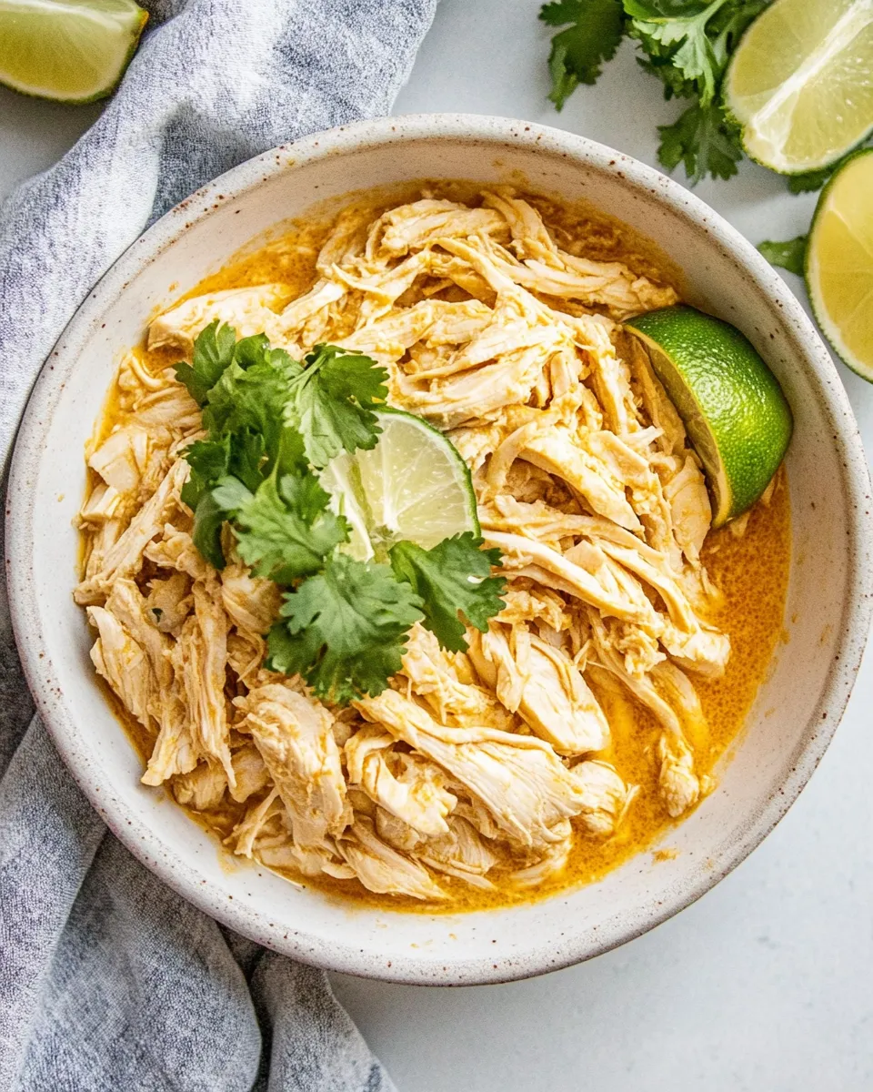Quick Cafe Rio Shredded Chicken (Copycat Recipe) recipe photo