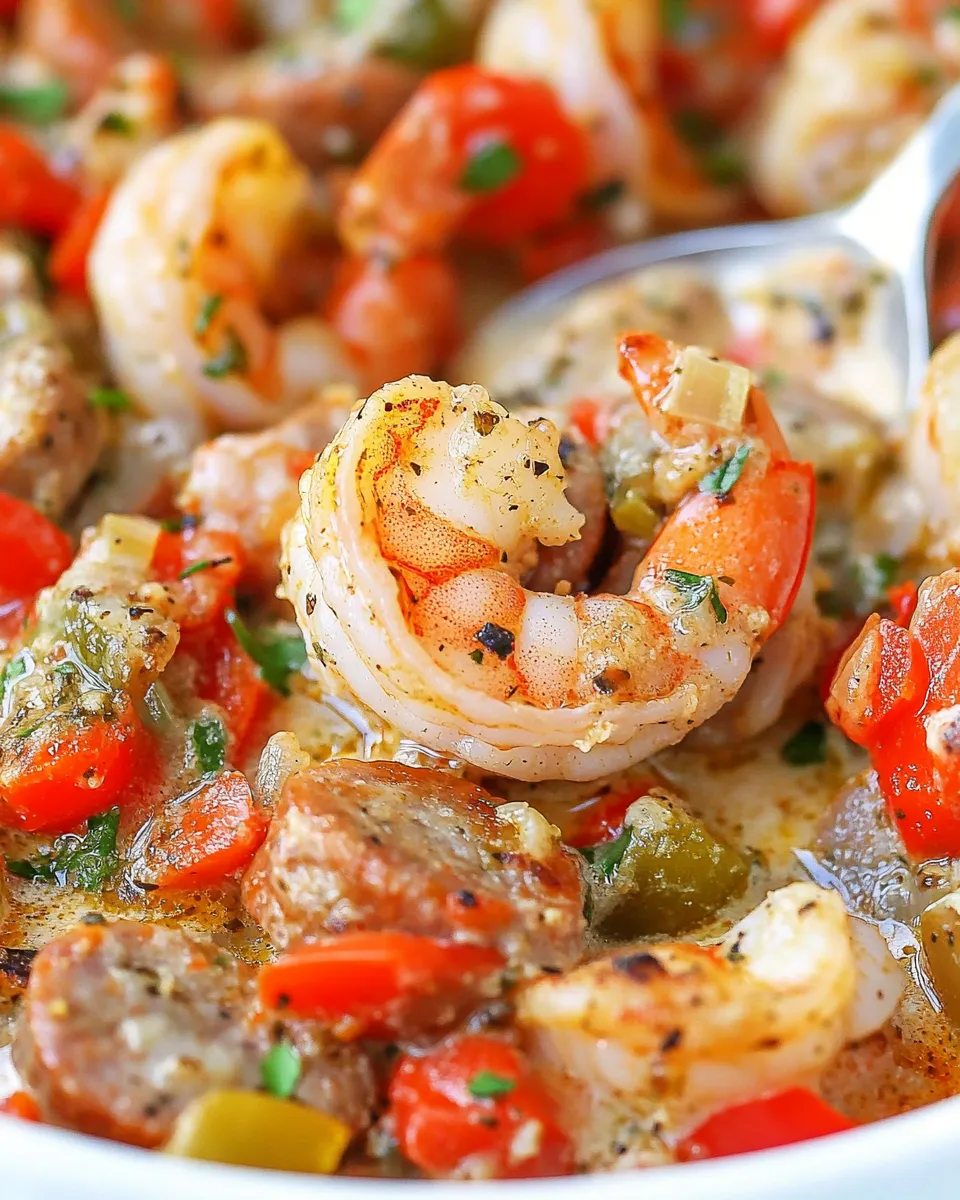 Easy Cajun Shrimp and Sausage recipe photo