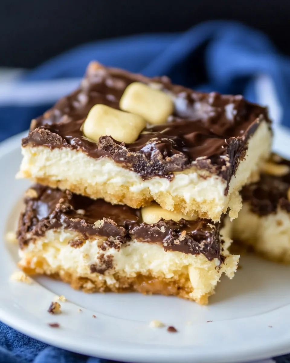 Quick Cake Mix Bars shot