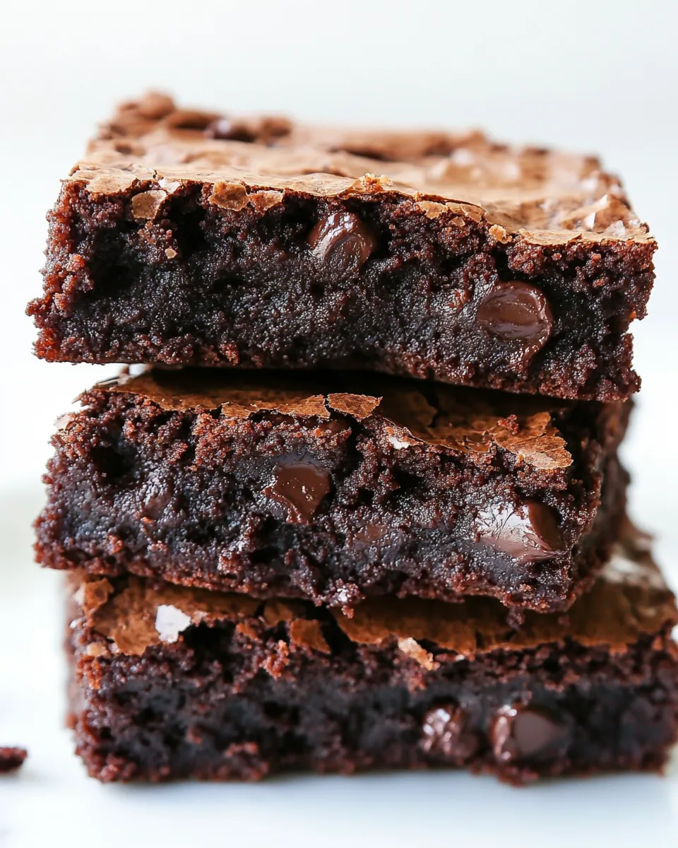 Easy Cake Mix Brownies recipe photo
